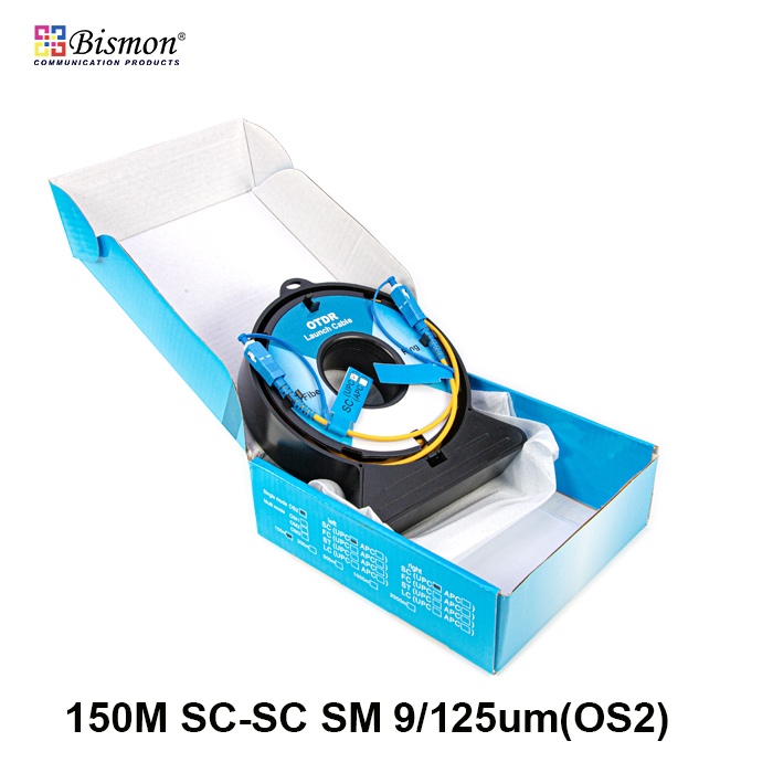Mini Optical Fiber optic OTDR Launch Single-mode 9/125um(G652D) length 150M(SC-SC)